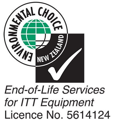 Environmental Choice New Zealand - End-of-Life Services for ITT Equipment Licence No. 5614124